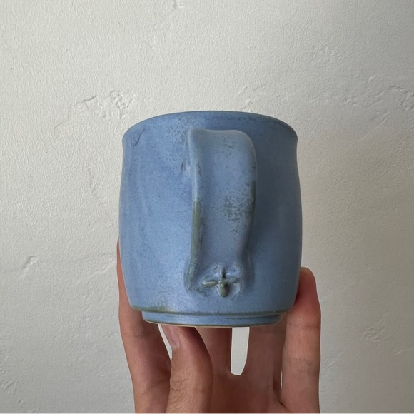 Periwinkle Purple Blue handmade Mug coffee cup - Picture 8 of 10